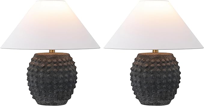 JONATHAN Y JYL5601A-SET2 Effie 18.25" Minimalist Scandinavian Ceramic/Iron