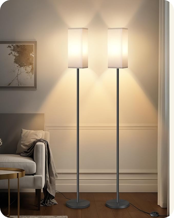 2Pack Floor Lamp, Pole Lamp