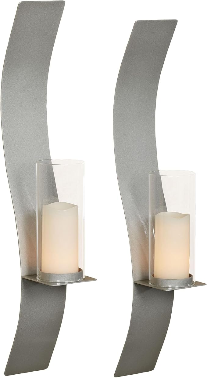 Touch of Class Sinuous Wall Sconce Pair