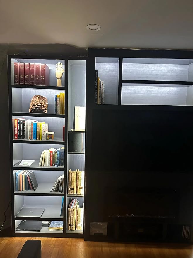 DIY Under Cabinet Lighting Kit, 5ft Dimmable Under Cabinet Lights, 380 LEDs