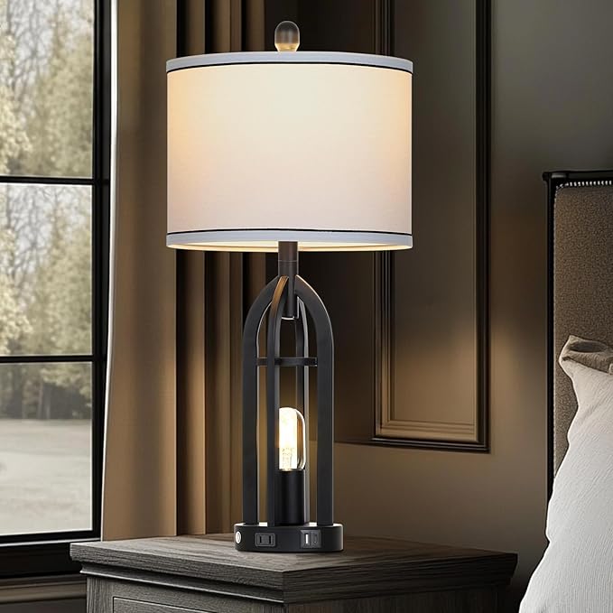 27" Tall Vintage Table Lamp