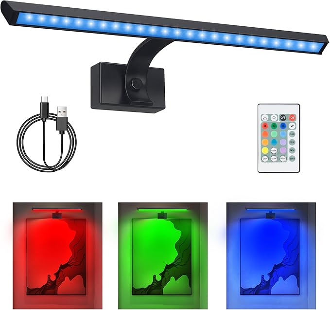 BIGMONAT 16inch Wireless LED Picture Light