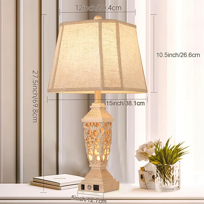 AIDENOEY Farmhouses Table Lamp