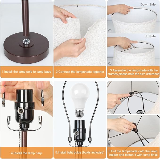 Table Lamps Set of 2