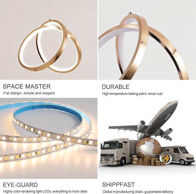 Modern Island Pendant Light