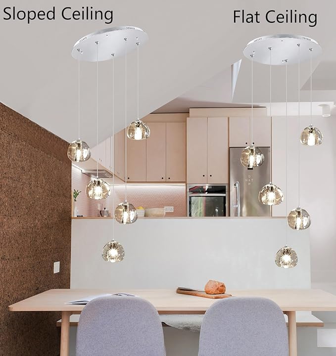Modern LED Chandeliers Dining Room Kitchen Pendant Lights Lighting
