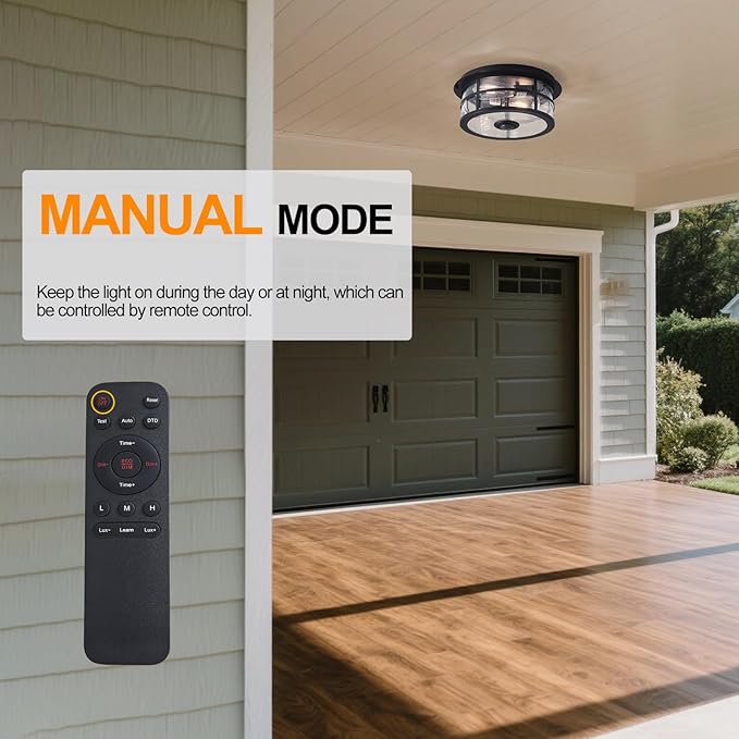 Upgraded Motion Sensor Outdoor Ceiling Light