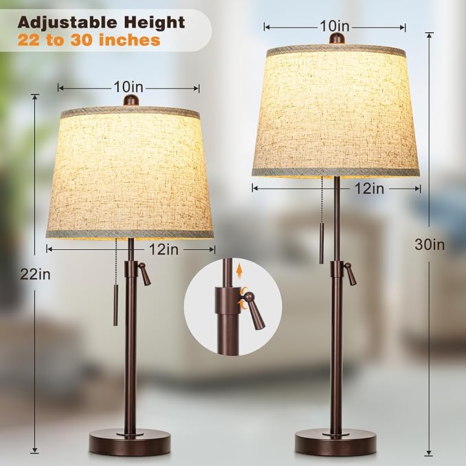 Table Lamps Set of 2