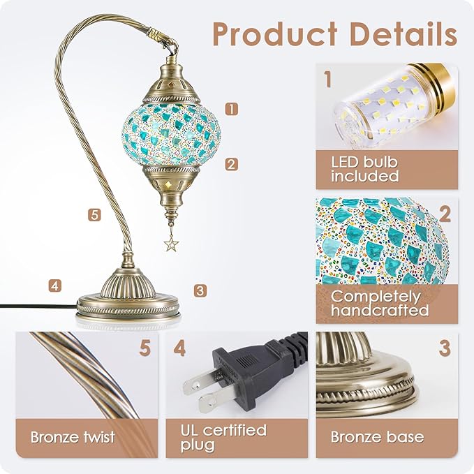 Yarra-Decor Turkish Moroccan Lamp