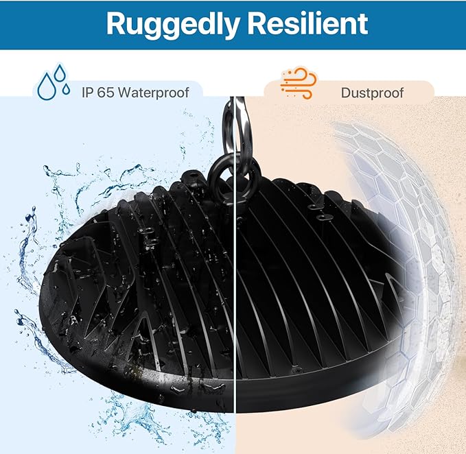 HYPERLITE LED High Bay Light: 230W 6-Pack UFO Light