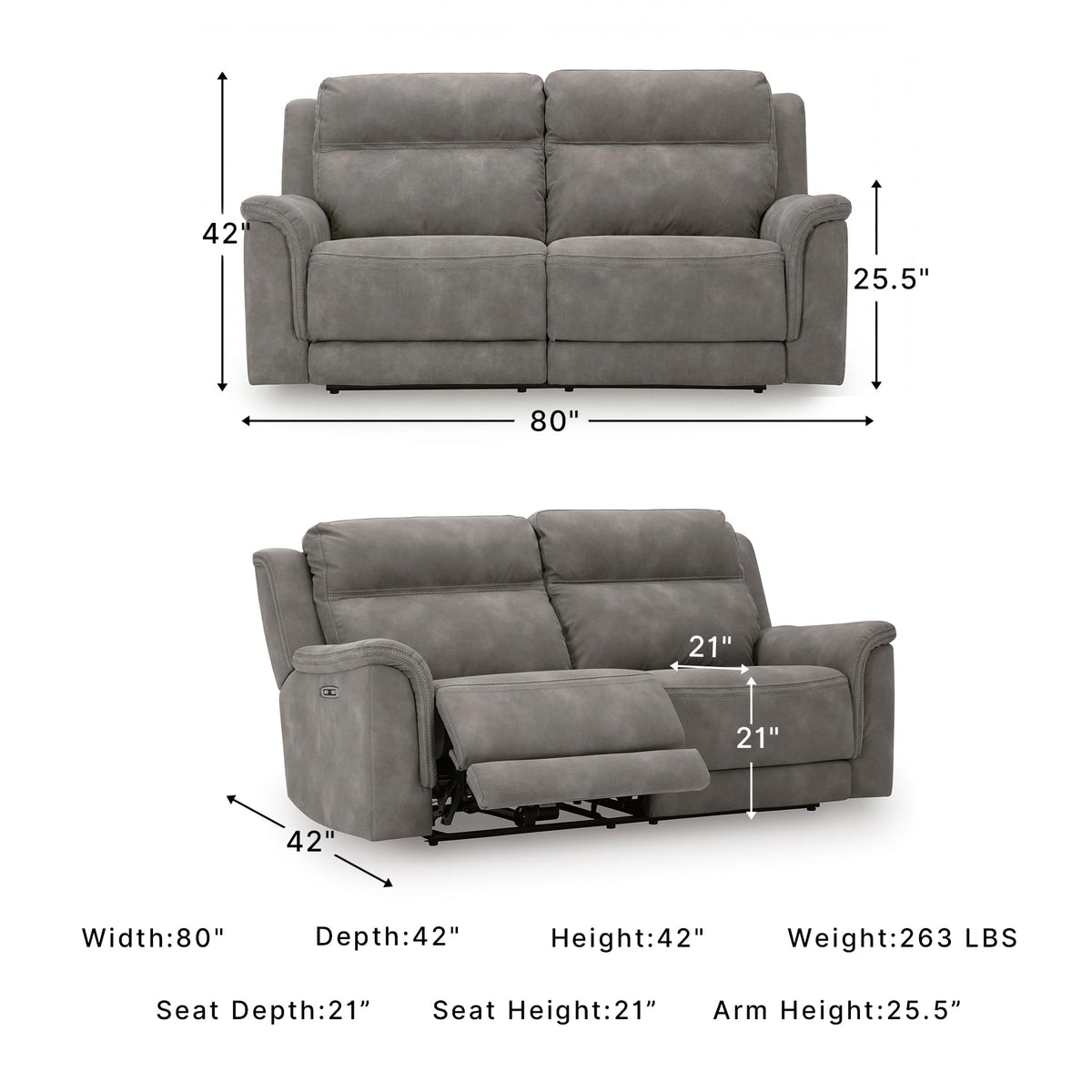 Power Recliner Sofa