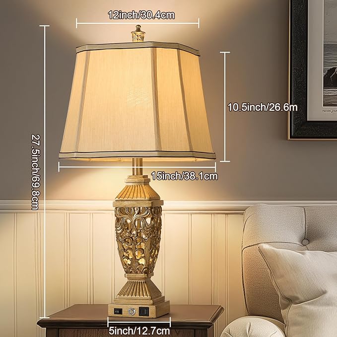 AIDENOEY 27.5“ Farmhouses Table Lamp