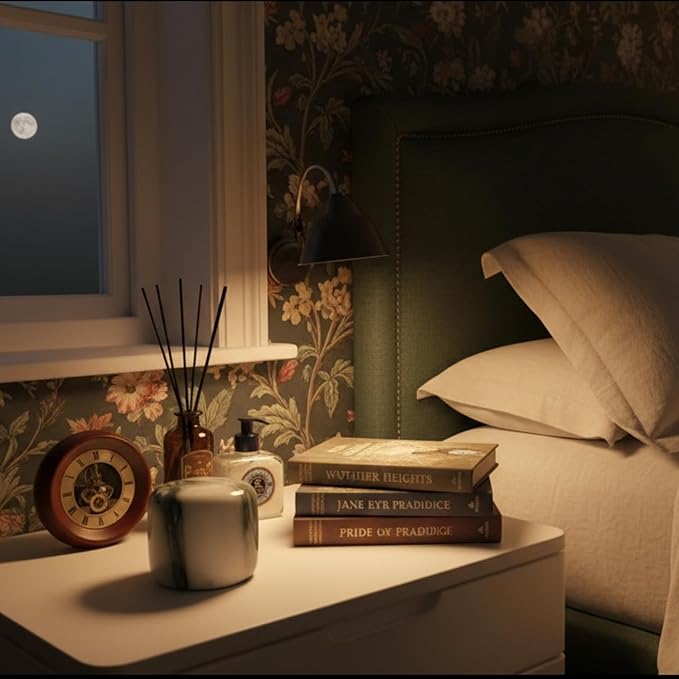 Marble Pattern LED Table Lamp, Touch Bedside Table Lamps Modern Small Lamp