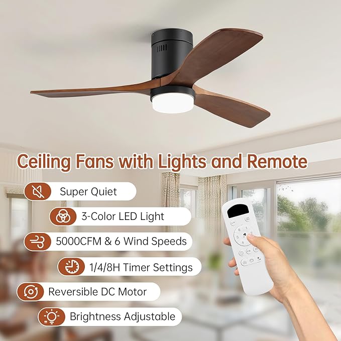 Sofucor 52 Inch Ceiling Fans