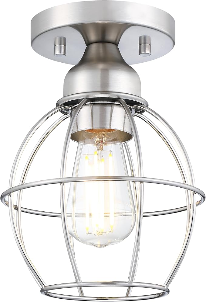 GRUENLICH Semi Flush Mount Ceiling Light Fixture