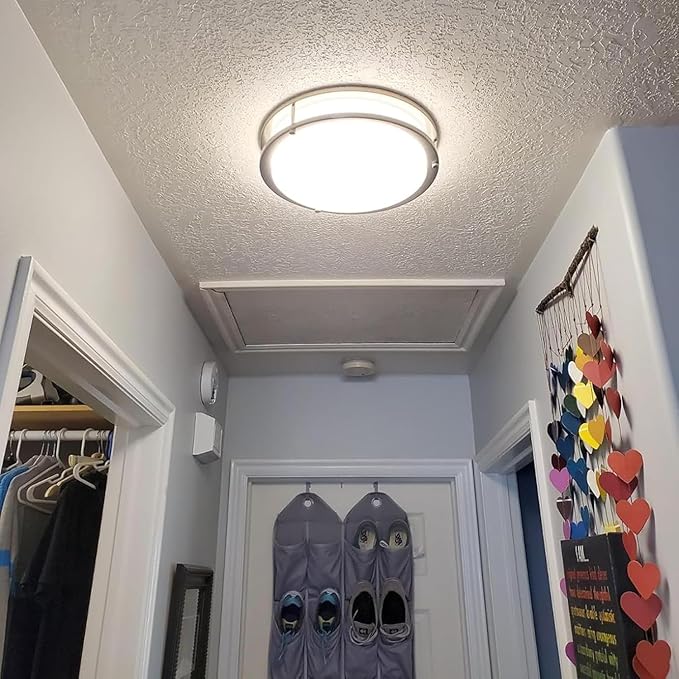 Drosbey 36W Dimmable LED Ceiling Light Fixture, Flush Mount Ceiling Lights