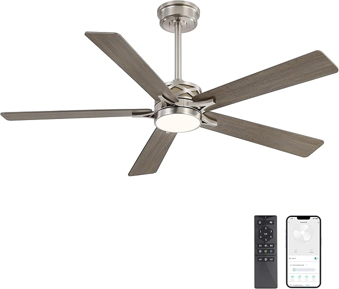 WINGBO 52" Smart Ceiling Fan