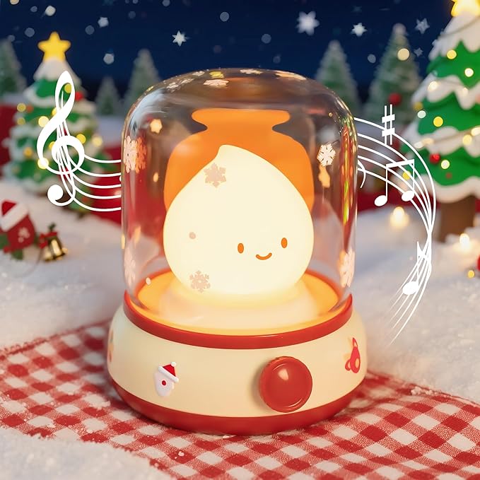 Christmas Night Light Music Box