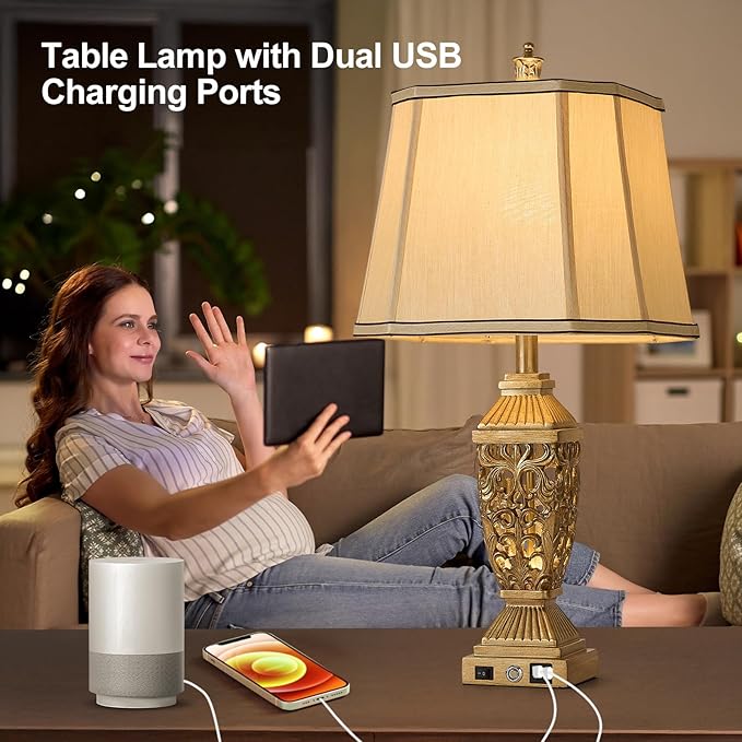 AIDENOEY 27.5“ Farmhouses Table Lamp