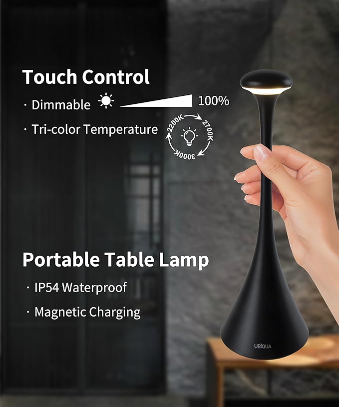 Rechargeable Retro Table Lamp