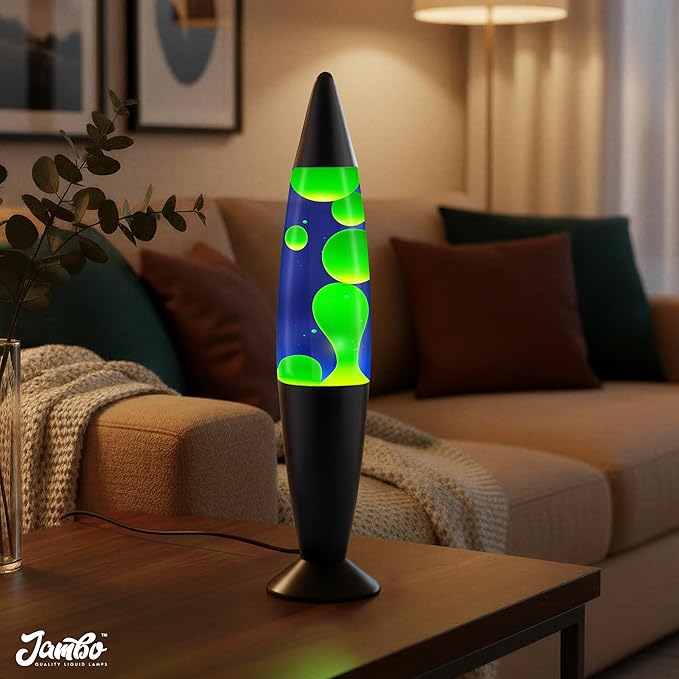 JAMBO 16" Beautiful Lamp- Blue