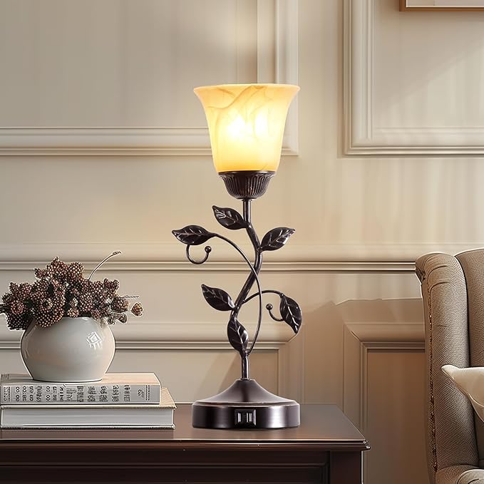 RORIANO Set of 2 Touch Vintage Table Lamps