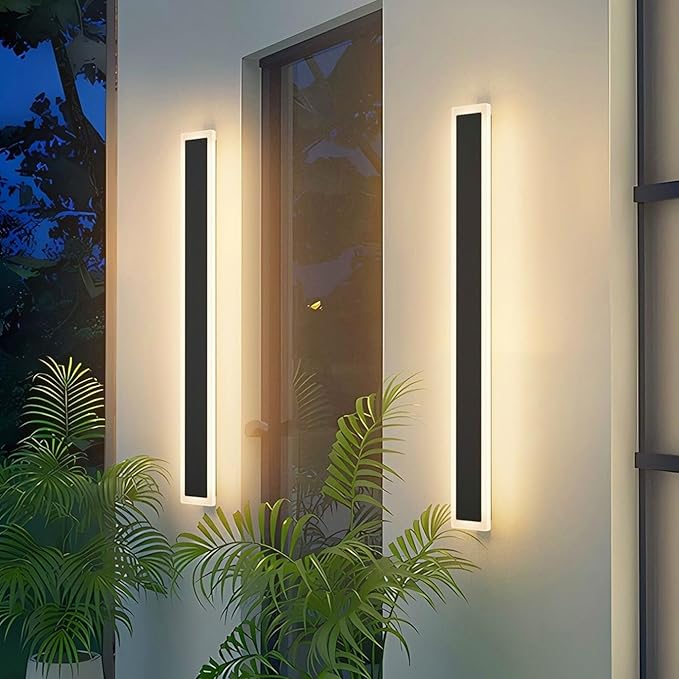 2 Pack 31.5in Outdoor Wall Lights