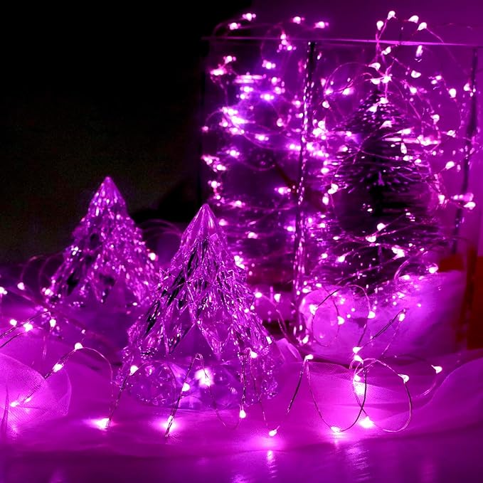 OakHaomie 6 Pack Fairy Lights Battery Operated No Remote LED Starry String