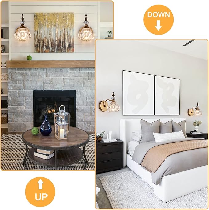 Vintage Wall Sconces, 1-Light Wall Lighting