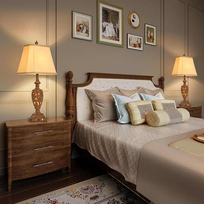 29.5"H Touch Control Traditional Table Lamp
