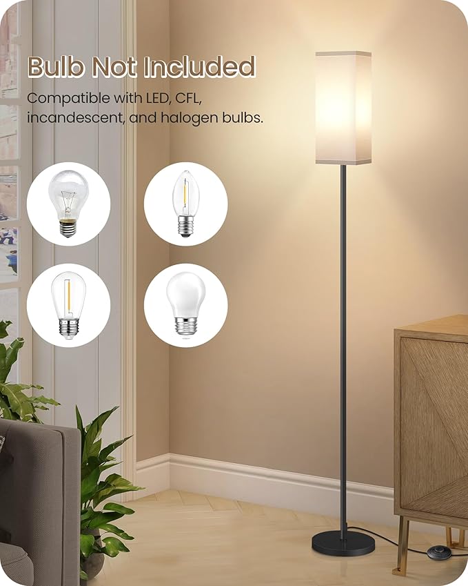 2Pack Floor Lamp, Pole Lamp
