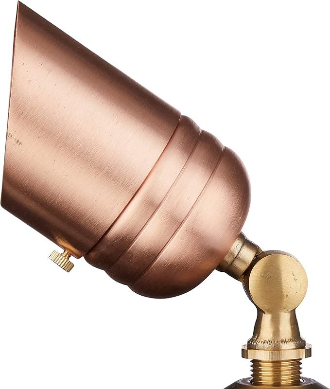 VOLT Fat Boy 12V Solid Copper Outdoor Spotlight