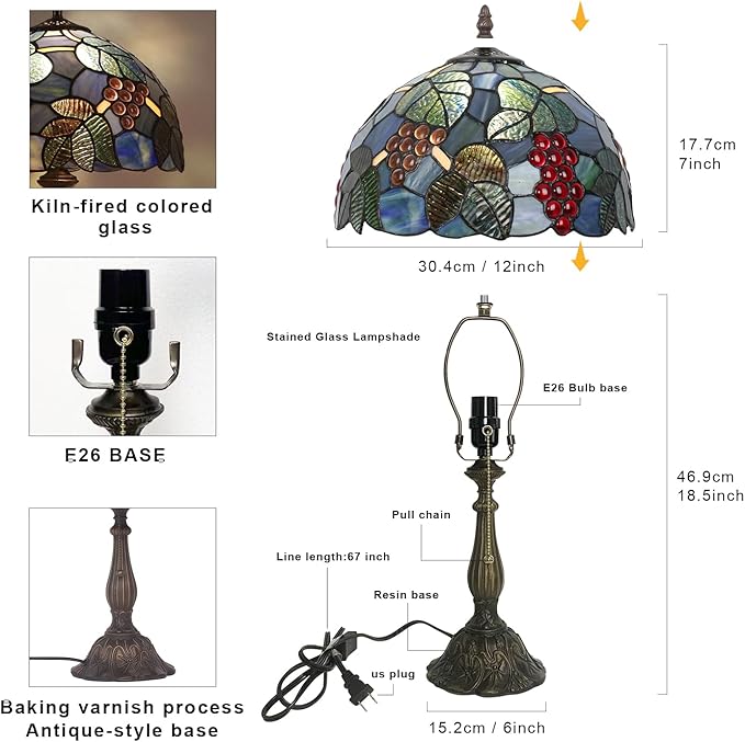 Stained Glass Table Lamp