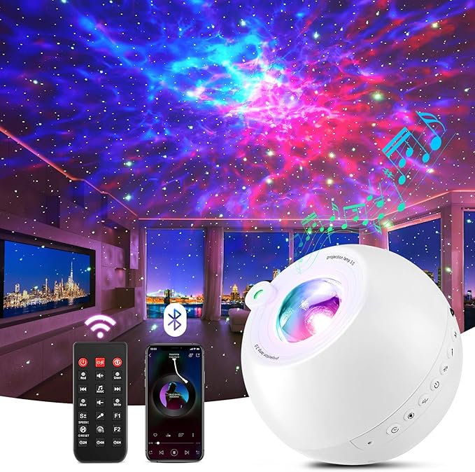 Star Projector Galaxy Light Projector, 15 Colors Star Lights