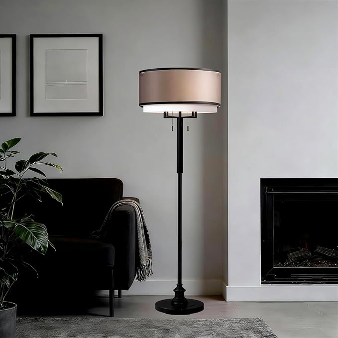 High-end Floor Lamps, Dimmable Standing Light, 3 Color Temperatures, Stepless