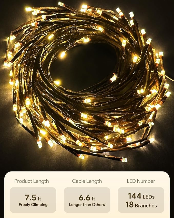 Enchanted Willow Vine Lights