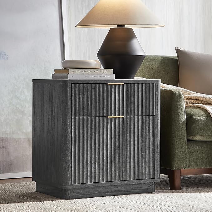 T4TREAM 23'' Fluted Nightstand