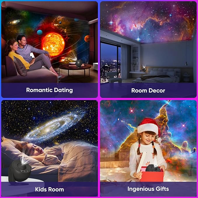 Galaxy Projector, 13 in 1 HD Planetarium Star Projector