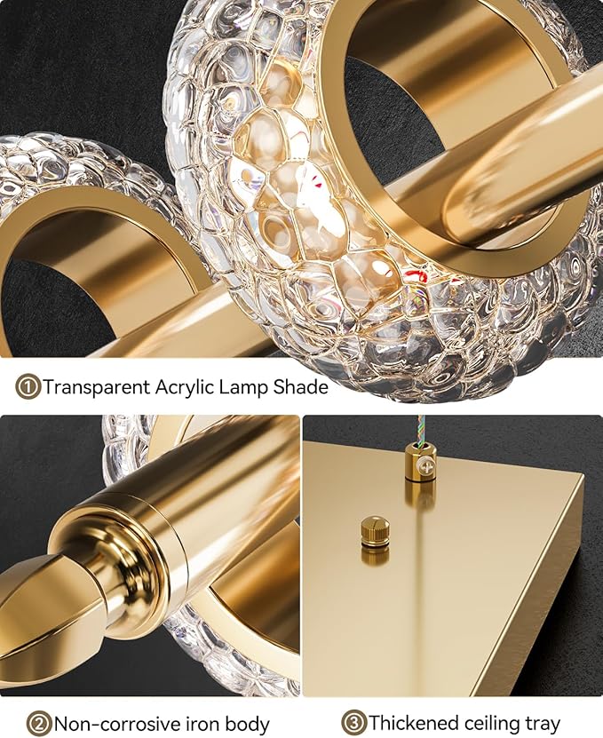 Dimmable Modern LED Chandelier