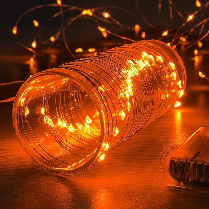 1 Pack 16.4ft Battery Operated String Lights