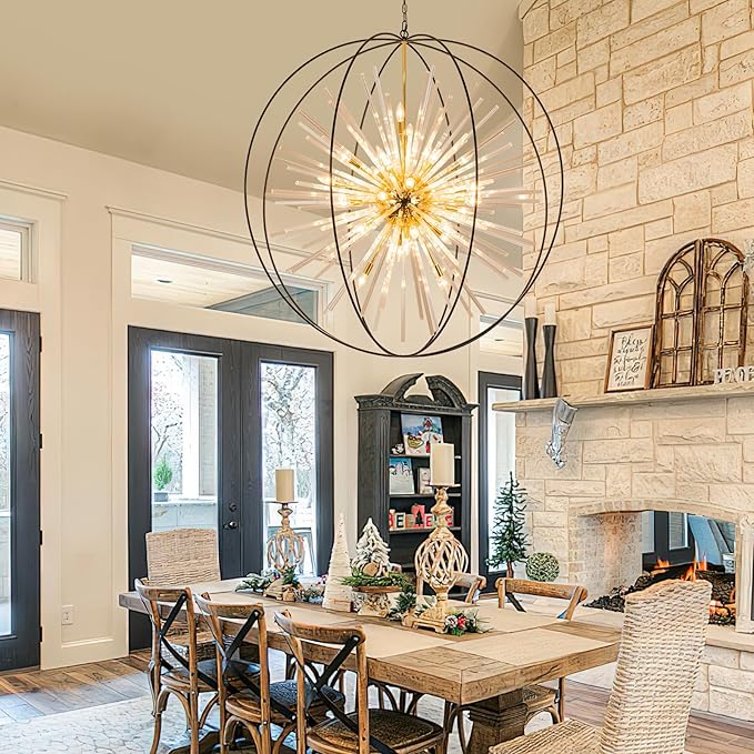 Vezzio 52" Extra Large Globe Chandelier