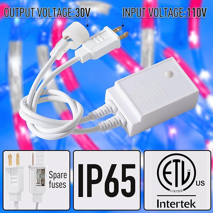 Waterproof LED Rope Lights, Connectable & Flexible