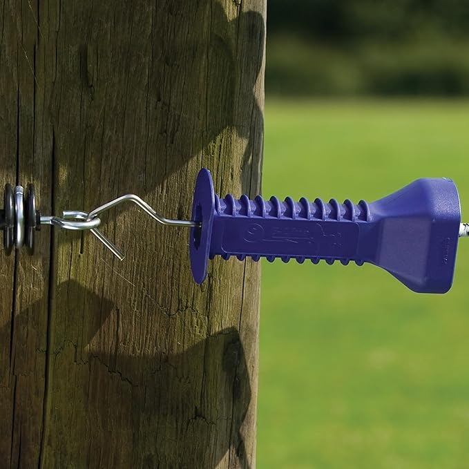 Zareba Electro-Gate Kit - Weather-Resistant Electric Gate Kit - Includes Anchors, Adjuster, Plastic Handle, Fencing Cord - WPGK3