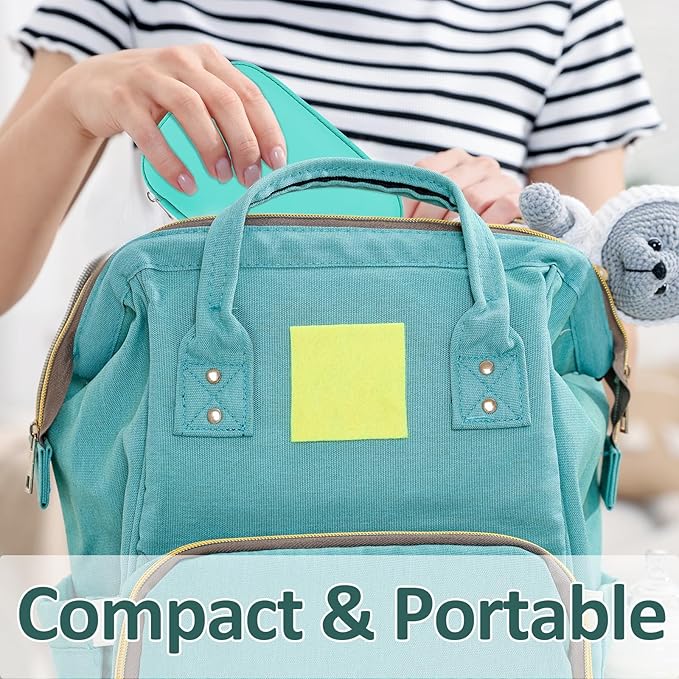 Baby Grooming Kit, Infant Safety Care Set with Hair Brush Comb Nail Clipper Nasal Aspirator,Baby Essentials Kit for Newborn Girls Boys (Green)