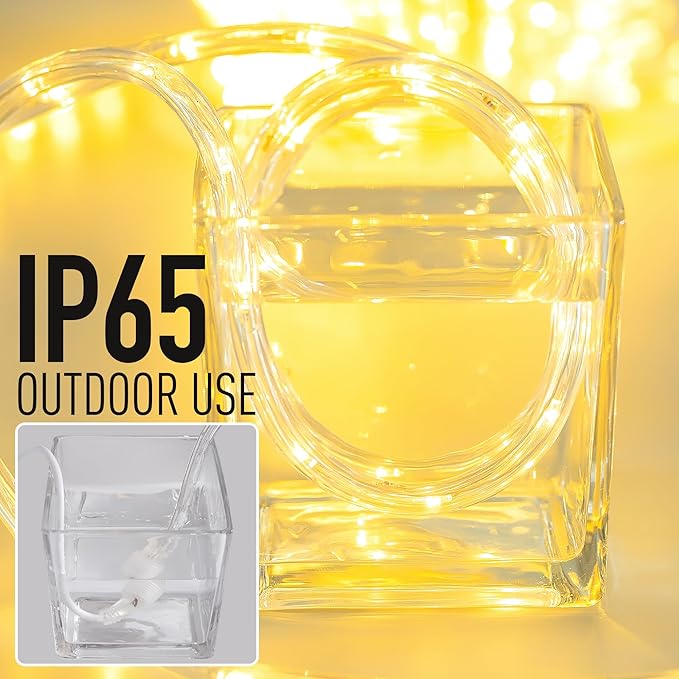 Waterproof LED Rope Lights, Connectable & Flexible