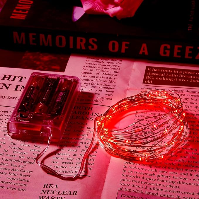 4 Pack 16.4ft Battery Operated String Lights