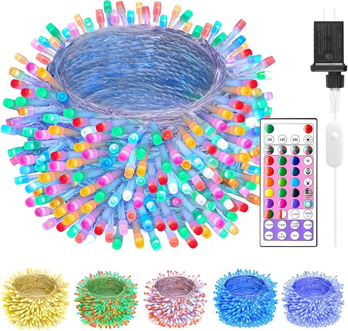 Minetom Christmas Lights Color Changing