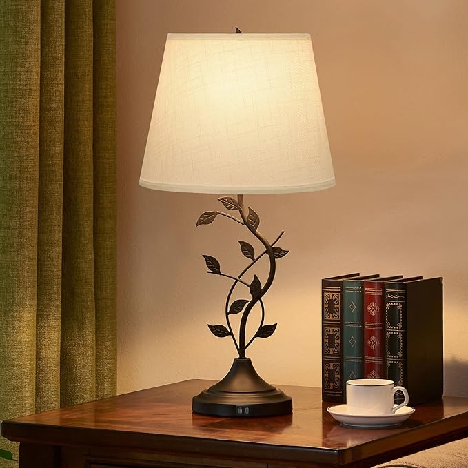 Kakanuo USB Table Lamp Bedside Lamp