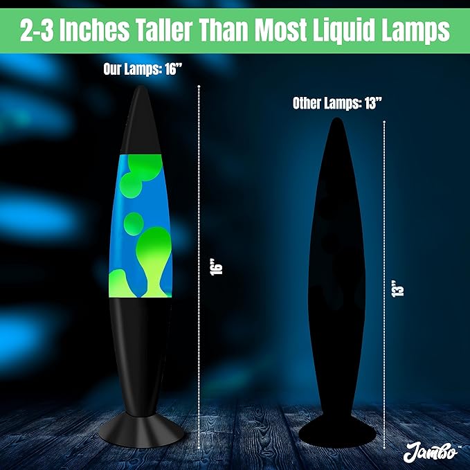 JAMBO 16" Beautiful Lamp- Blue
