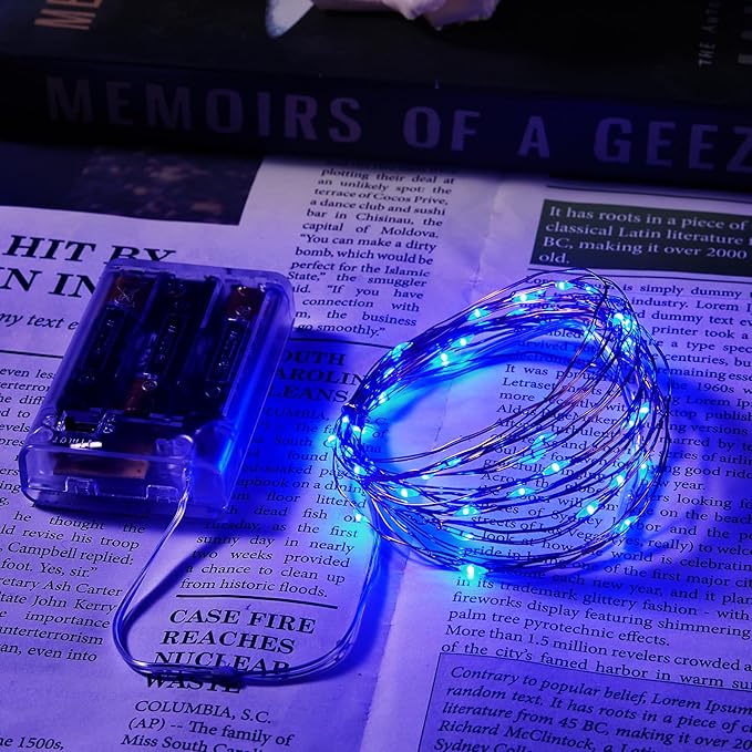 1 Pack 16.4ft Battery Operated String Lights